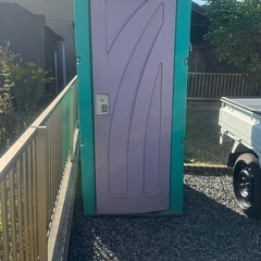 名古屋市港区発　簡易トイレ　水洗式トイレ　現場トイレ　畑　
