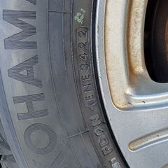 アイスガード６IG60 2022年製 ４本セット アルミホイール付 スタットレスタイヤ 