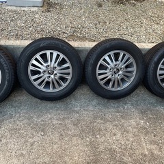 80ノア純正ホイールスタッドレスVRX3 195/65R15