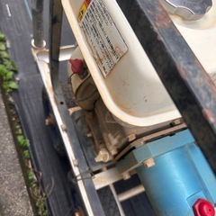 ガソリン　エンジン　高圧洗車機　アルミ台車付き