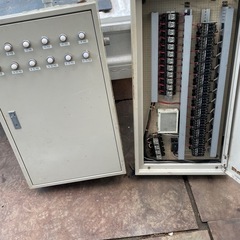 部品取り配電盤，リレー盤