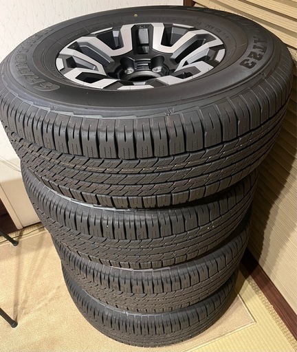 ランドクルーザー70 タイヤ・ホイール 新車外し 再再販