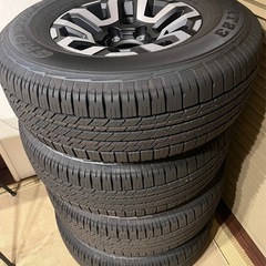 ランドクルーザー70 タイヤ・ホイール 新車外し