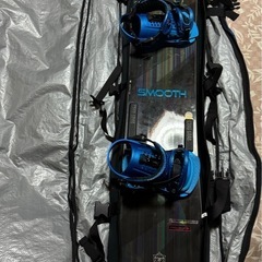 中古スノーボード&バンディング、スノボケース付き
