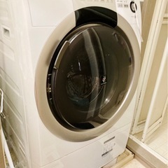 【お問合せが多くご返信お待ちください】SHARP ドラム式洗濯機