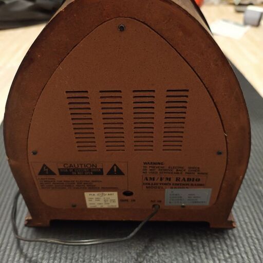 PIA ART 木製 ラジオ AM FM アンティーク 木製ヴィンテージポータブル