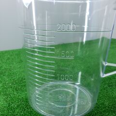 【まとめて６０個】新品 ニッコー・ハンセン PC計量カップ 2L