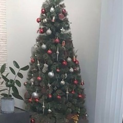 アルザス 180cm オーナメント付き クリスマスツリー