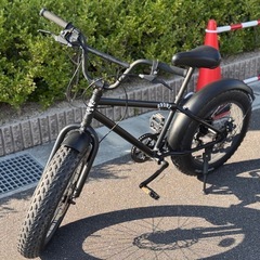 配達可能☆BRONX 20DD☆マットブラック☆20インチ☆ファットバイク☆極