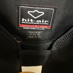 【ほぼ新品】hit-air乗馬用 エアバック ベスト