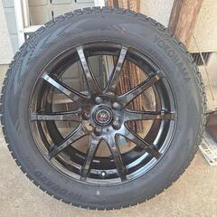 18インチ ブラックメタリックホイールスタッドレスセット① iza-levis18rav4-2024.jpg