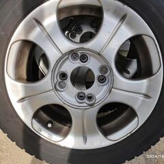 155/65R14 スタッドレス付きアルミ　4本セット