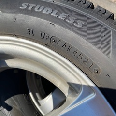 ブリヂストンVRX2 155/65R13 アルミホイール付き