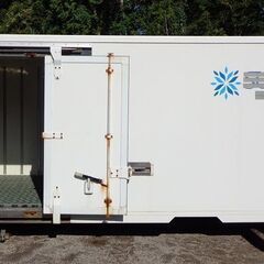 ♪八街C区SM73♪物置♪コンテナ♪サイドドア付♪訳有♪アルミ冷蔵箱♪ ♪八街C区SM73♪物置♪コンテナ♪サイドドア付♪訳有♪アルミ冷蔵箱♪