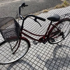 【26インチ自転車】変速なし　タイヤ状態良好❗️どなたにも乗りやすい自転車❗️若林自転車　膳所店　SALE中❗️