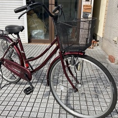 【26インチ自転車】変速なし　タイヤ状態良好❗️どなたにも乗りやすい自転車❗️若林自転車　膳所店　SALE中❗️