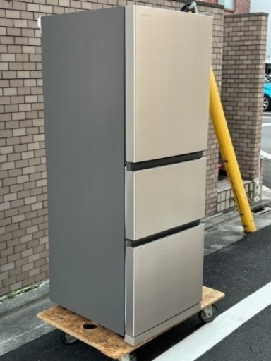 HITACHI 日立 冷凍冷蔵庫 R-27NV 右開き 3ドア 265L 真ん中野菜室 閉め忘れ