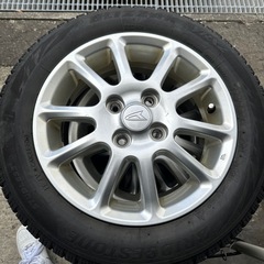 軽自動車用ダイハツ純正ホイールスタッドレスvrx2
