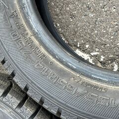 ★ バリ山！ グッドイヤー アイスナビ6 155/65R14 2018年製 14インチ スタッドレスタイヤ ICE NAVI6 4本セット T-1153 リサイクルショップ札幌 買取本舗