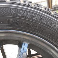 軽自動車など スタッドレス 程度良し バリ山