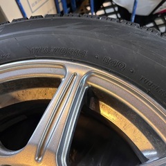 【東区】BRIDGESTONE ブリヂストン  175/70R14 2022年製 冬タイヤ　zart