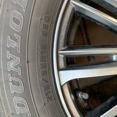 スタッドレスタイヤ、ホイールセット　215-65-16  引き取り限定
