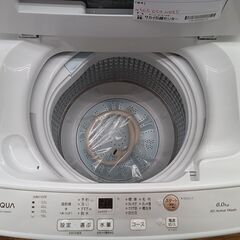★ジモティ割あり★ AQUA 洗濯機 6.0kg 21年製 動作確認／クリーニング済み MT2866