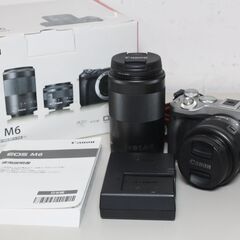 Canon/EOS M6/ダブルズームキット/ミラーレス一眼 ④