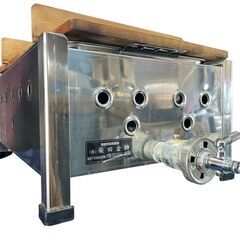 ☆おでん鍋 4ツ仕切り 都市ガス用 直火式/マッチ点火 木蓋