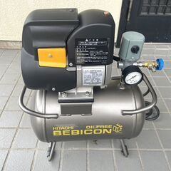 ★新品未使用★HITACHI★オイルフリー ベビコン ★0.2LE-8SB