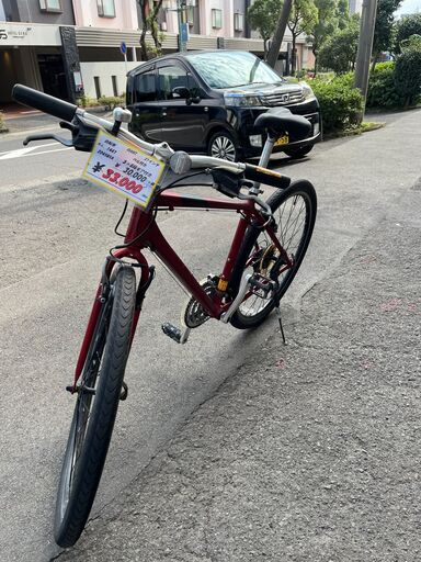 リサイクルショップどりーむ天保山店 No1447 マウンテンバイク 赤色