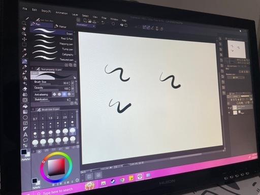 19インチ 液晶ペンタブレット HUION KAMVAS gt-190　液タブ HUION 19インチ液晶ペンタブレット GT-190