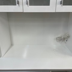 ニトリ　レンジボード　食器棚　カップボード N750☆ニトリ製☆レンジボード☆食器棚☆カップボード☆幅895mm