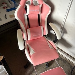 ピンク系ファブリックオットマン ウィングオットマン - 足掛けからひとり掛けチェアまで自由自在に