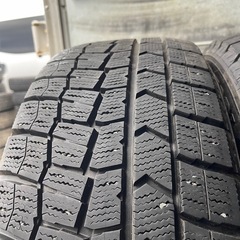 バリ山 DUNLOP ダンロップ WM02 215/55R17 スタッドレス タイヤ 2020年