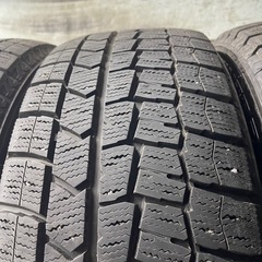 バリ山 DUNLOP ダンロップ WM02 215/55R17 スタッドレス タイヤ 2020年