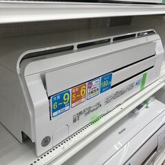 ★ジモティ割あり★  東芝  エアコン   2.2kw  2019年製   室内機分解洗浄 KJ6785 				