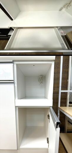 愛品倶楽部柏店】NITORI ニトリ 2枚スライド扉キッチンボード 
