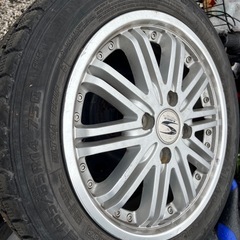 軽自動車用2ピースアルミ、スタッドレス