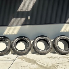 【小牧市発】美品★ハイラックスブラックエディション純正タイヤ4本セット!! ダンロップ265/60R18 AT25