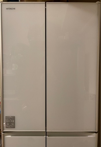 日立 6ドア 冷蔵庫 430L 2017年製 R-XG4300H HITACHI R-XG4300H XN 