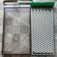 ポットシーダー　CP300 播種セット 播種5点セット CP300 2粒LL-中 チェーンポット用 展開串 土詰ブラシ