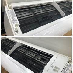 K038★SHARP製★2017年製冷暖房兼用エアコン6畳用★3カ月間保証付き★取付手配可能