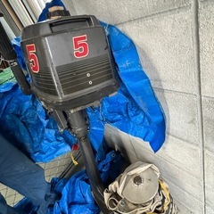 トーハツ　船外機　5馬力