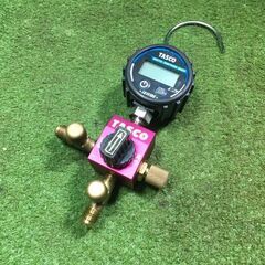 タスコ TA141DG デジタル連成計 ゲージマニホールド付【市川行徳店】【店頭取引限定】【中古】管理番号：IT8U3BEWIGMI