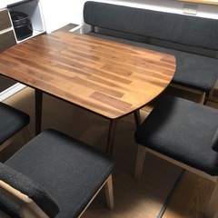 カサイ家具製 ダイニングチェアセット