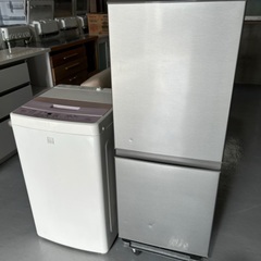 新生活向けAQUA アクア ペア 冷蔵庫＆洗濯機 2点セット Used/良品 新生活向けAQUA アクア ペア 冷蔵庫＆洗濯機 2点セット Used/良品