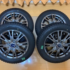 お取引相手決定】 スタッドレス(硬度53) アルミホイール付 155/65R14 