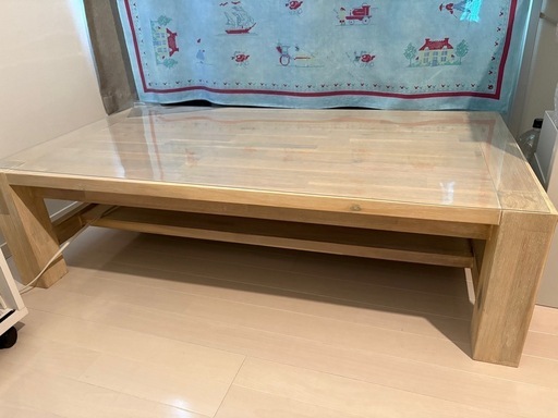 廃番 ウニコ MANOA マノア ローテーブル 幅120cm 棚板付き 廃番 ウニコ MANOA マノア ローテーブル 幅120cm 棚板付き 値下げ 廃番