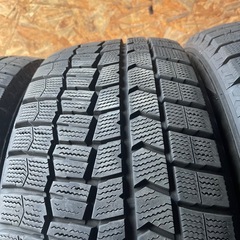 バリ山　DUNLOP ダンロップ　WM02 225/55R17 スタッドレス　タイヤ　2020年製　17インチ